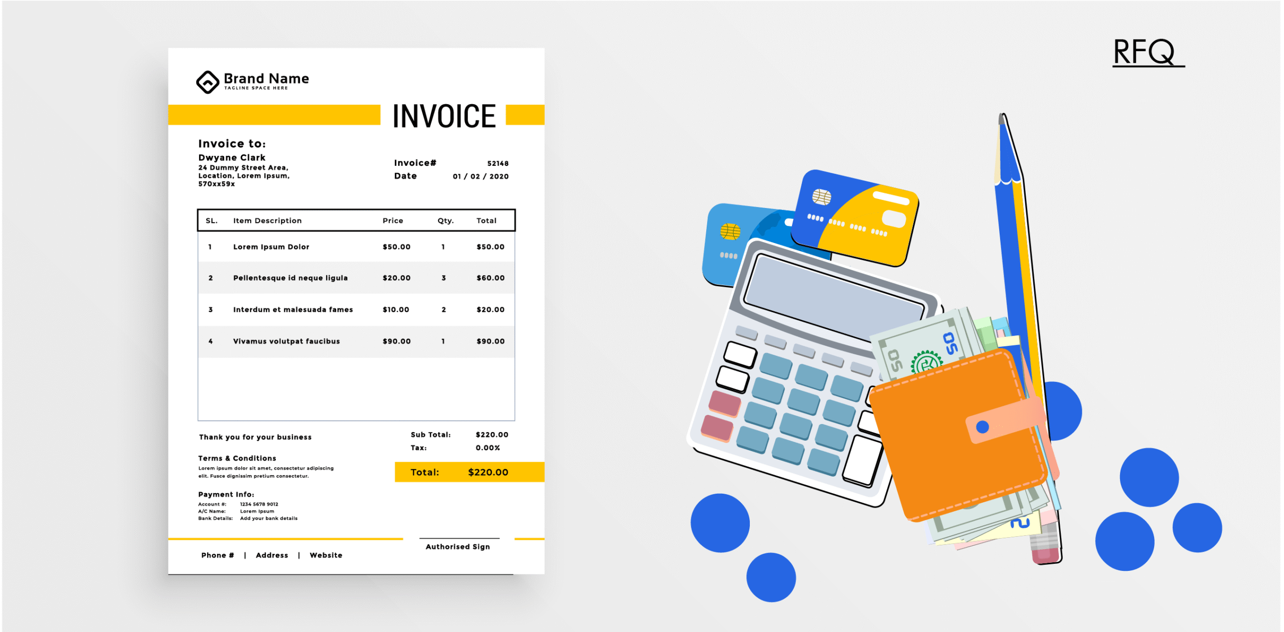 RFQ on eCommerce store