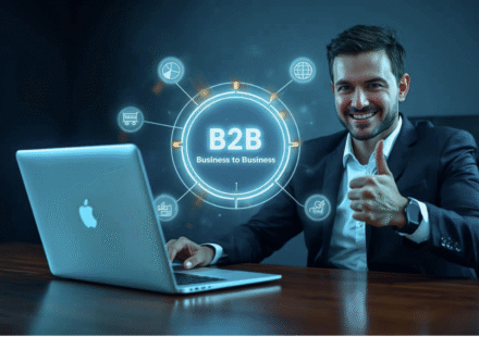 B2B eCommerce Migration and Scalability Playbook illustration for B2B resellers and VAR teams