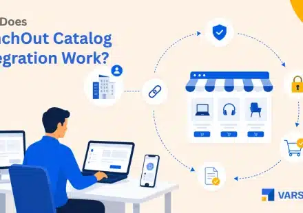 Meta Title: How Does PunchOut Catalog Integration Work for B2B Buyers and Suppliers Meta Description: How does PunchOut catalog integration work? See how VARs and MSPs connect to Buyer’s Ariba, Coupa, and Oracle. Short Snippet / Intro Blurb: PunchOut catalog integration works by connecting your eCommerce store to a buyer’s procurement platform, allowing them to shop from your live catalog without leaving their procurement system and automatically send the cart back for approvals How Does PunchOut Catalog Integration Work? The Complete Guide for B2B Suppliers B2B procurement involves big-ticket transactions and complex processes of sourcing the goods. Traditional B2B procurement professionals face challenges like long purchase cycles, inefficiencies, and misaligned communication between the buyers and the sellers. If your business struggles in the same way, it is time to look beyond the traditional procurement process and adopt solutions that simplify your online purchase. This guide answers one question in depth: how does PunchOut catalog integration work and then covers the standards, setup, costs, and decisions that come with it, so you can evaluate PunchOut as a supplier rather than just a buyer. Key Takeaways PunchOut catalog integration links your eCommerce store to a buyer’s eProcurement system using a standardized handshake, so buyers shop your live catalog without leaving their platform. Two standards do the work: cXML (XML-based, created by Ariba, now SAP) and OCI (SAP’s HTTP form-based standard). Both follow the same setup-request, shop, cart-return pattern. Level 1 vs Level 2 matters: Level 2 lets buyers search your items inside their procurement marketplace, which large and government buyers increasingly expect. It eliminates manual catalog maintenance and improves pricing accuracy, since data flows in real time. Buyers stay in familiar interfaces, reducing training and adoption barriers and speeding up PO creation. For most VARs and MSPs, buying a managed PunchOut solution beats building one — it removes protocol, security, and multi-platform complexity and gets you live in weeks. What Is PunchOut Catalog Integration? PunchOut technology simplifies B2B transactions. PunchOut serves as an electronic communication system between the buyer’s eProcurement system and a supplier’s online store. This makes it easy for buying organizations to browse, select and compare a supplier’s catalog items directly through their eProcurement systems. A PunchOut website resembles an eCommerce website but adds unique functionality to communicate with procurement systems through cXML (Commerce eXtensible Markup Language) or OCI (Open Catalog Interface) standards. How Does PunchOut Catalog Integration Work? (Step by Step) Here is a quick overview of how PunchOut communication takes place across a full transaction: Connect: Buyers log into their procurement application, where they initiate the PunchOut connection and the respective supplier’s data is transferred into the PunchOut catalog. Shop: Once connected, the buyer browses the store, adds items to the shopping cart, and checks out. At checkout, the shopping cart is redirected to the buyer’s eProcurement application. Purchase Order: Once redirected, the PunchOut solution checks approvals, budget allocations, and accounting information. After full approval, the buyer’s ERP sends the order for the fulfillment process. Shipment Notice: To track shipment, the PunchOut system sends an Advanced Shipment Notice (ASN) to the buyer. Invoice & Reporting: Once the delivery is complete or as per the agreed payment terms, PunchOut generates electronic invoices and sends them back to the buyer organization for financial approvals. What actually happens behind the scenes: the PunchOut handshake The five steps above describe the buyer's experience. Behind the scenes, PunchOut catalog integration works through a secure exchange of information between the buyer's procurement system and the supplier's eCommerce platform. 1. Session Initiation When the buyer clicks a supplier's PunchOut catalog link within their procurement system, a secure request is sent to establish a shopping session. The buyer's identity, account information, and purchasing permissions are verified automatically. 2. Personalized Catalog Access Once authenticated, the buyer is taken directly to the supplier's online store. The catalog can display customer-specific products, contract pricing, negotiated terms, and other purchasing rules without requiring a separate login. 3. Shopping and Cart Creation The buyer browses products, compares options, and adds items to the shopping cart just as they would on a standard eCommerce website. However, the shopping session remains connected to the buyer's procurement environment. 4. Cart Return to Procurement System When shopping is complete, the cart is automatically transferred back to the procurement system. At this stage, the cart contains all relevant product, pricing, and purchasing information needed for internal review. 5. Approval and Purchase Order Creation The procurement system converts the cart into a requisition and routes it through the organization's approval workflow. Once approved, a formal purchase order is generated and sent to the supplier for fulfillment. This process allows buyers to purchase through familiar procurement workflows while ensuring suppliers always provide real-time catalog information, accurate pricing, and current product availability. It also reduces manual data entry and minimizes purchasing errors for both parties. cXML vs OCI: The Two PunchOut Standards Explained PunchOut integrations typically use either cXML or OCI standards. While both support session creation, catalog access, and cart return functionality, cXML is more common across SAP Ariba, Coupa, Oracle, and Jaggaer environments, while OCI remains prevalent in SAP ERP ecosystems. The buyer's procurement platform usually determines which standard is required. For a deep dive, you can read our blog- What is cXML and How can it Enable PunchOut Catalog for Better B2B Automation. Level 1 vs Level 2 PunchOut Buyers may require either Level 1 or Level 2 PunchOut integration. While Level 1 directs users to the supplier's storefront for product discovery, Level 2 allows products to appear directly within the buyer's procurement search results. Large enterprises and government organizations increasingly favor Level 2. Learn more in our detailed guide to Level 2 PunchOut catalogs. How to Set Up PunchOut Integration (and Test It) At a high level, getting a single buyer connection live follows a predictable path: Confirm requirements: Ask the buyer which procurement platform they use (Ariba, Coupa, Oracle, etc.), which standard (cXML or OCI), and whether they need Level 1 or Level 2. Exchange credentials: Both sides share identifiers and a shared secret (or certificates) so each can authenticate the other. Configure the catalog: Set up contract pricing, eligible SKUs, and category mapping for that buyer. Test in a sandbox: Run a full round trip — setup request, shopping session, cart return, and order — in the buyer’s test environment before going live. Validate the cart return: Confirm the PunchOutOrderMessage carries the right fields (pricing, UoM, cost centers, tax) so the requisition is created cleanly. Go live and monitor: Move to production, then watch session logs for errors and broken links. Most suppliers eventually connect to several buyers on different platforms at once, which adds its own complexity. We break that down in how to handle PunchOut catalog integrations across multiple procurement platforms. How Companies Outsmart the Competition With PunchOut Catalogs You no longer have to be a big-time distributor to compete in the eCommerce industry. As the cost of B2B eCommerce technology has dropped, even small and mid-sized distributors can now run successful businesses — especially if they offer PunchOut catalog integration. Suppliers can offer PunchOut integration in two ways: Offer an add-on PunchOut module that integrates the eCommerce site to procurement systems. Switch your eCommerce platform to an advanced platform that offers PunchOut-enabled stores. To further go toe-to-toe with the competition, sellers can extend PunchOut capabilities in the following ways: 1. Make the integration simpler For eProcurement, companies rely on popular procurement platforms like Coupa, Ariba, JD Edwards, PeopleSoft, etc. So, for the PunchOut catalog to work, it should be compatible with all these platforms. Buyers don’t want extensive onboarding, so suppliers should ensure the PunchOut solution offers easy eCommerce integration. On top of that, it’s a bonus if there are custom integrations in case the buyer has a homegrown procurement application. 2. Provide a B2C touch in the purchasing process One of the significant eCommerce trends is the shift in the behavior of B2B purchasing agents. Having grown up as online consumers, they prefer a consumer-grade B2B eCommerce purchasing process. Integrating with PunchOut catalogs enables suppliers to give eProcurement buyers a B2C experience — rich content, faster product search and comparison, and a transparent checkout process. 3. Offer adaptability to buyers’ eProcurement platforms The majority of purchasing organizations plan to invest in an eProcurement solution to help govern the purchasing process and align the company’s goals with its employees’ usability. This puts sellers without PunchOut catalog integration at a loss. Moreover, it’s not cost-effective to rope in custom integrations for every specific buyer. In many cases, PunchOut-ready websites are required for suppliers to bid on opportunities, which makes PunchOut integration more important than ever. Benefits That PunchOut Catalogs Offer Suppliers benefit greatly from PunchOut capabilities and gain a competitive edge, most notably: 1. Cost-effective Often, midsized organizations are burdened with thousands of pending transactions because of a lack of an efficient procurement solution. PunchOut catalog integration offers greater visibility into expenditures and consolidates spending to preferred vendors with negotiated contracts. The PunchOut integration also offers automatic syncing of the buyer’s eProcurement platform and the seller’s eCommerce website, freeing suppliers to work on value-generating business aspects. 2. Real-time availability Because PunchOut is managed by the seller, buyers don’t have to import product data manually like in a CIF catalog. This makes way for a real-time shopping experience with the latest updates on pricing, discounts, inventory, and promotions. Any changes in the catalog are reflected in the buyer’s eProcurement system. 3. Scalability The supplier’s catalog works like a normal online shopping cart where multiple items can be added from as many vendors as desired. Suppliers can accept electronic purchase orders and automatically create corresponding orders in the system, fast-tracking cart approval and order fulfillment. 4. Order precision The PunchOut catalog doesn’t require buyers or sellers to manually maintain product information, unlike hosted or CIF catalogs. As a result, the buyer’s eProcurement system always has accurate information, preventing redundancies. Any changes regarding quantity, color, and size are reflected in the procurement system and converted into cXML or OCI formats, accelerating the cart approval workflow. 5. Fraud monitoring Traditional procurement systems often encountered maverick purchases, where products not on the procurement list were bought using the company’s name and money. PunchOut catalogs prevent this because transactions involve an approval workflow. Once approved, the cart becomes a purchase order and follows the usual transaction process. Build vs Buy: What PunchOut Integration Costs IT VARs and MSPs Once you understand how PunchOut catalog integration works, the practical question is whether to build it yourself or use a managed solution. Building in-house Building means developing and maintaining your own PunchOut gateway, implementing both cXML and OCI, handling authentication and session security, and re-testing for every buyer platform. It offers maximum control but carries real engineering cost and ongoing maintenance as standards and platforms evolve. Using a managed PunchOut solution A managed solution provides the gateway, protocol support, and platform connections out of the box. The provider handles cXML/OCI updates, catalog syncing, and connectivity, so a VAR or MSP can typically go live in weeks rather than months, without an in-house integration team. For most IT resellers, this is the faster and lower-risk path. What drives the timeline Number of buyer platforms you need to support. Whether buyers require Level 1 or Level 2. Complexity of contract pricing and category mapping. Quality of your existing product content and catalog data. Which Procurement Platforms Should You Support? Your PunchOut integration is only as useful as the platforms it connects to. The systems your buyers are most likely to use include: SAP Ariba / SAP Business Network- the largest enterprise procurement network; cXML-based. Coupa- widely used in mid-market and enterprise; cXML-based. Oracle (iProcurement / PeopleSoft / JD Edwards)- common in large organizations with Oracle ERP. Jaggaer- strong in higher education, manufacturing, and life sciences. Homegrown/niche systems- some buyers run custom platforms that need tailored connections. Common PunchOut Integration Challenges (and How to Solve Them) Protocol mismatch- not every buyer uses the same standard. Solution: Choose a solution that supports both cXML and OCI. Broken cart returns- a missing or malformed field breaks the requisition. Solution: Validate the cart-return message in a sandbox before going live. Per-buyer pricing and rules- each buyer needs tailored pricing and product views. Solution: Use a solution that supports dynamic, login-specific catalogs. Session errors and downtime- silent failures erode buyer trust. Solution: monitor session logs and broken links continuously. Poor catalog data- weak content and category mapping hurt search and reporting. Solution: enrich product content and map to UNSPSC codes. Streamline Procurement With the VARStreet PunchOut Catalog Solution If you wish to integrate the PunchOut catalog into your business, you should consider VARStreet. VARStreet is one of the leading B2B eCommerce platforms that offers a tightly integrated experience to your B2B customers. JD Edwards PunchOut Catalog Integration This integrated procurement system has features like inventory optimization, material planning, supplier selection, and assessment. PeopleSoft PunchOut Catalog Integration This web-based procurement system integration has a built-in mechanism to control spending and workflow management. Jaggaer PunchOut Catalog Integration Best for commercial, manufacturing, and life sciences companies, Jaggaer brings visibility into the entire procurement cycle, from source to pay. Need more PunchOut solutions? Get an overview of all of VARStreet’s PunchOut catalog integrations, and if you want to understand the whole procedure, contact VARStreet’s PunchOut experts. FAQs How does PunchOut catalog integration work? PunchOut catalog integration works by connecting a supplier’s eCommerce store to a buyer’s procurement system. When the buyer clicks the supplier’s catalog link, their system sends an authenticated setup request; the supplier returns a tailored shopping session; the buyer shops and sends the cart back as a structured message (cXML PunchOutOrderMessage or OCI form post); and the procurement system turns that cart into a requisition and purchase order. No manual data entry is needed. What is the difference between cXML and OCI PunchOut? Both standards let a buyer shop a supplier’s catalog from their procurement system, but cXML is an XML-based protocol created by Ariba (now SAP) with rich, validatable data, while OCI is SAP’s simpler HTTP form-based standard. cXML is dominant on Ariba, Coupa, and Oracle; OCI is common in SAP ERP environments. A good PunchOut solution supports both. What is the difference between Level 1 and Level 2 PunchOut? In Level 1 PunchOut, buyers go to the supplier’s storefront to search and browse. In Level 2 PunchOut, the supplier’s items are searchable directly inside the buyer’s procurement marketplace, with a click-through to the product page. Large enterprises and government agencies often require Level 2. How long does PunchOut integration take to set up for a VAR or MSP? With a managed PunchOut solution, a single buyer connection can usually go live in a matter of weeks, since the provider handles the gateway, cXML/OCI support, and platform connectivity. Building in-house takes considerably longer because of protocol, security, and testing work, and adds ongoing maintenance. Do I need PunchOut integration to sell to enterprise buyers? Often, yes. Many enterprise and government buyers require suppliers to offer PunchOut, and Level 2 in particular, before they will transact or let you bid on contracts. Without it, IT VARs and MSPs are frequently excluded from large, recurring accounts regardless of pricing