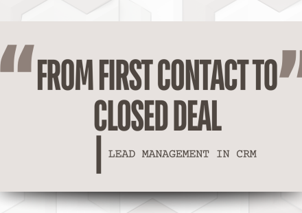 Lead management in CRM illustration for B2B resellers and VAR teams