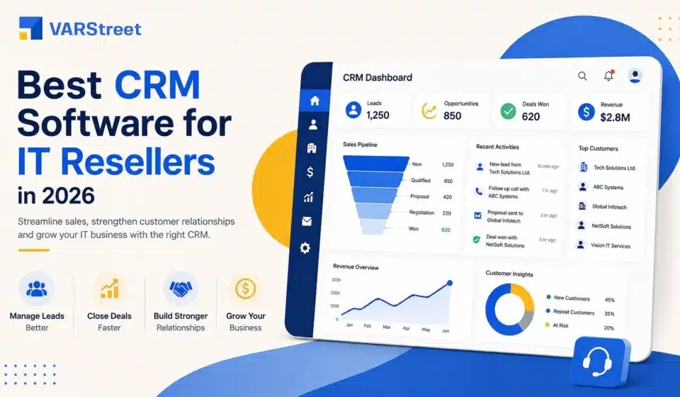 best CRM software for IT Reseller